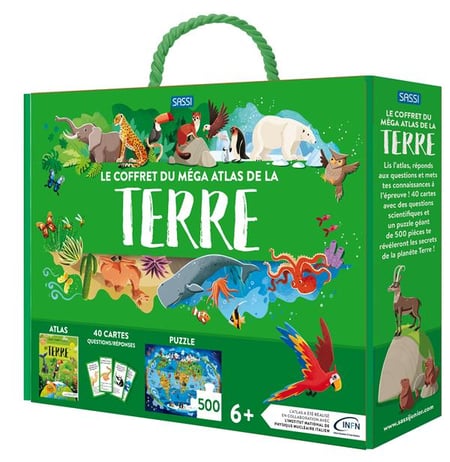 Le Coffret du Méga Atlas de la Terre