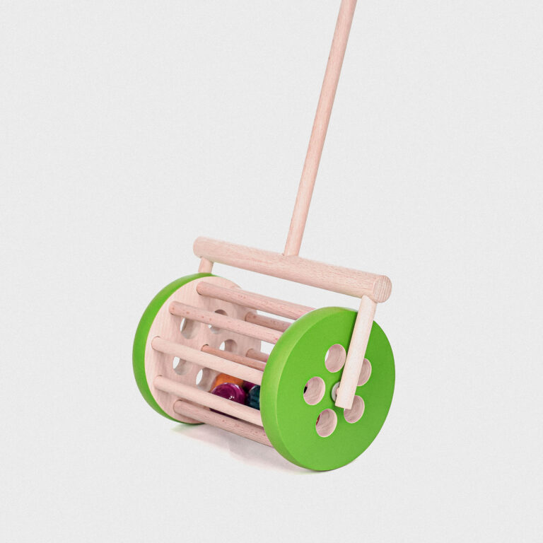 Jouet à pousser - Rouleau Vert