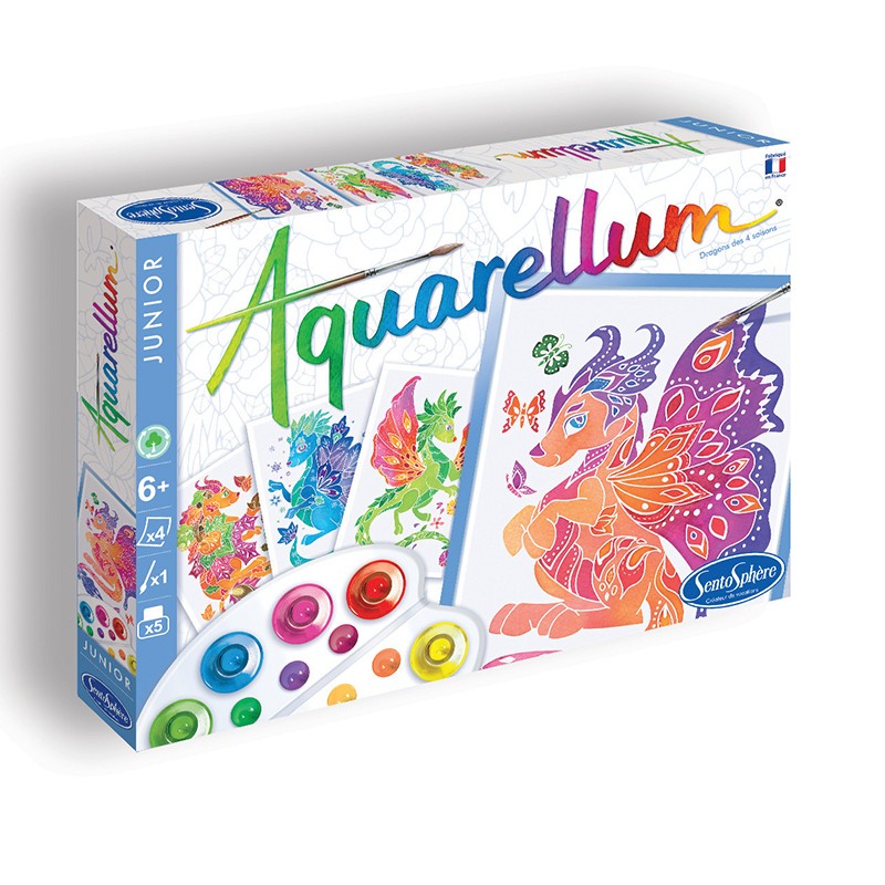 Aquarellum Junior - Dragons des 4 saisons