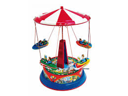 Manège à toit Carousel en métal Bass&Bass