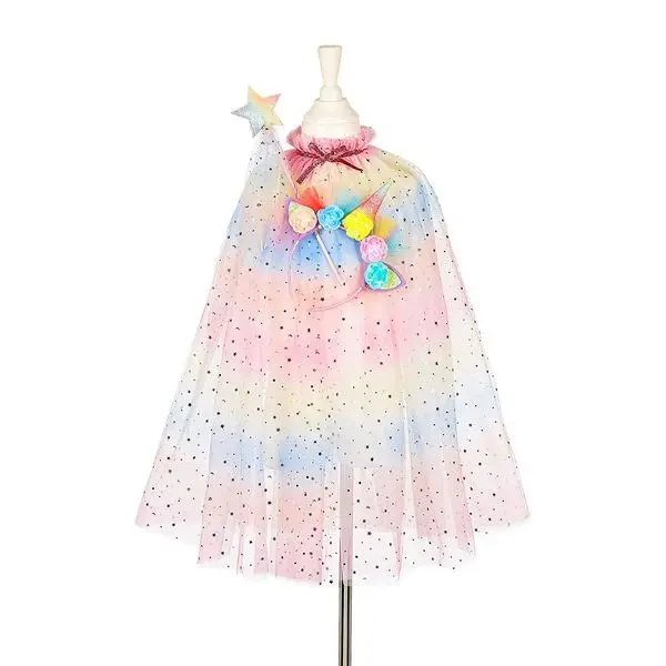 Cape licorne avec Tiare et Baguette 3-4ans