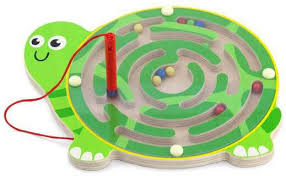 Labyrinthe magnétique tortue