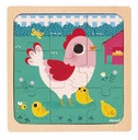 Janod - Puzzle en Bois Poule