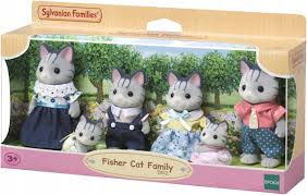 Sylvanian - La famille Chat Pecheur