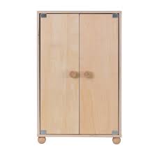 Armoire poupée en bois