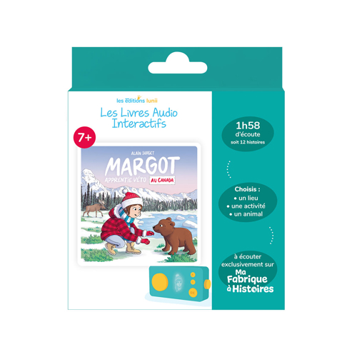 Album Lunii - Margot apprentie véto au Canade