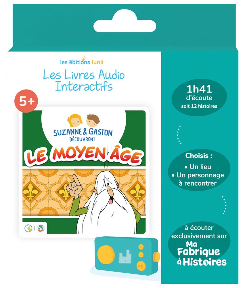 Album Lunii - Suzanne & Gaston - Le Moyen-Age