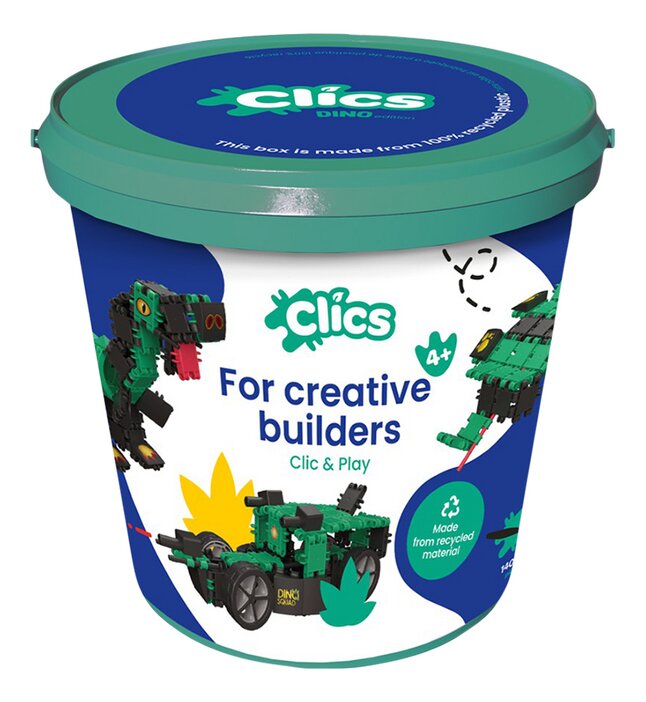 Clics - seau Dino world