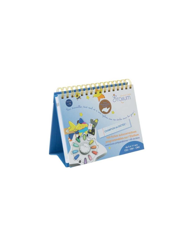 Etoilium - Livret de 8 à 11 ans - Champion dictée
