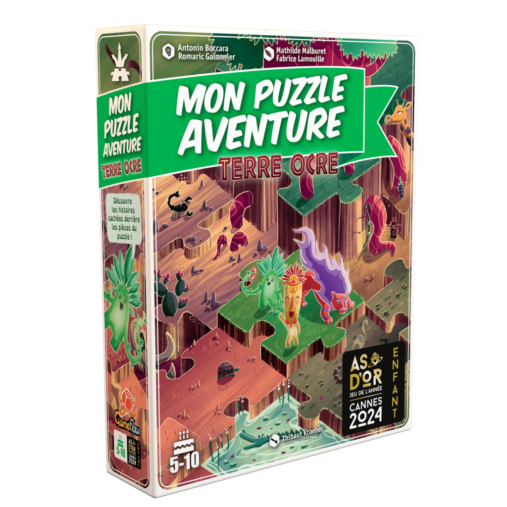 Mon puzzle aventure Terre ocre