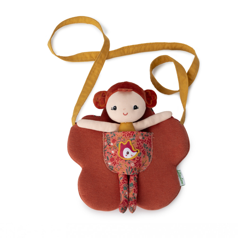 Adèle poupée sac fleur