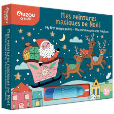 Mon coffret d'artiste - Mes premières peintures magiques de Noël