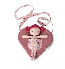 Aline - Poupée avec sac