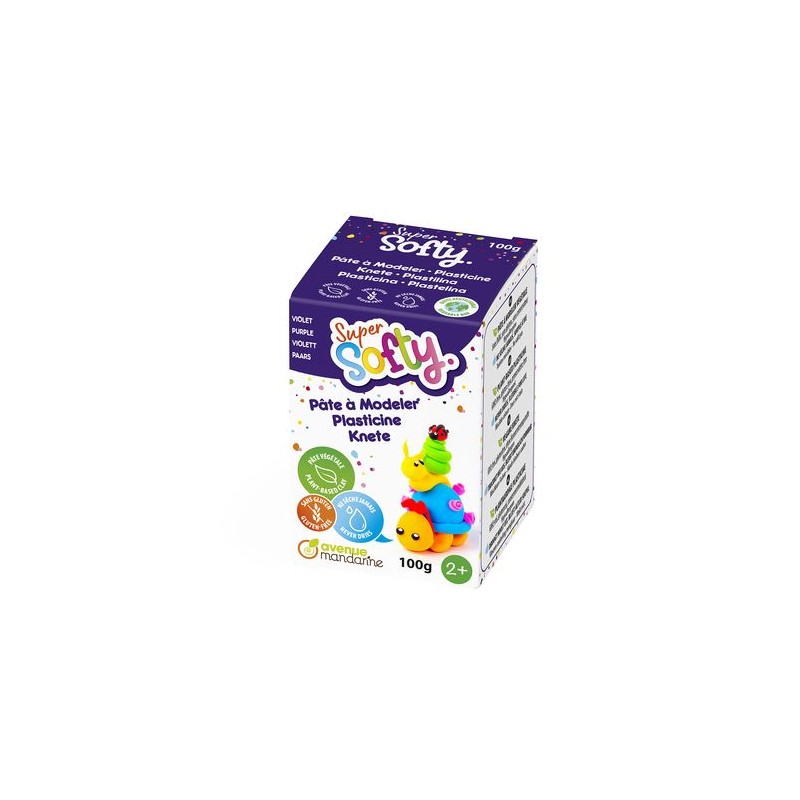 Pâte à modeler Super Softy 100gr Violet