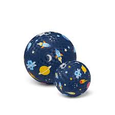 Little L - Balle Caoutchouc Espace -18cm