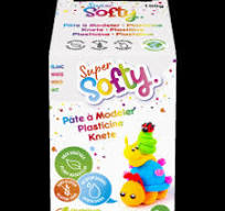 Pâte à modeler Super Softy 100gr blanche