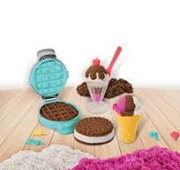 Sable kinetic 454gr Délices glacés fraise chocolat vanille