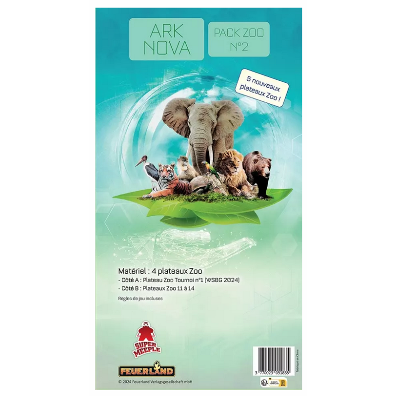 Ark Nova Extension pack zoo n°2
