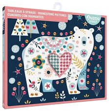 Tableau à strass Hiver