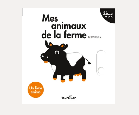 Mes animaux de la ferme (blanc et noir)