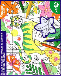 Puzzle à colorier