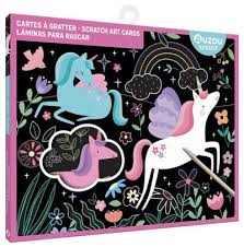 Cartes à gratter Licornes