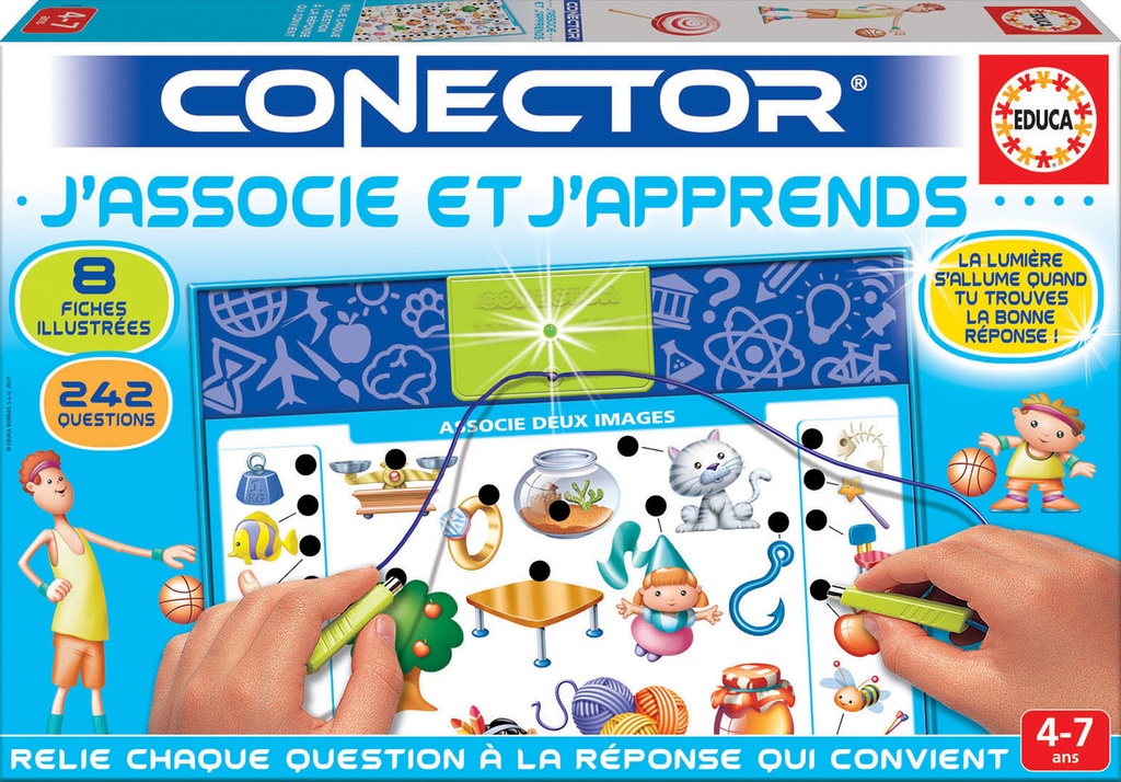 Conector j'associe et j'apprends