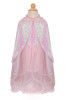 Cape sequins pirouette rose 4-6 ans