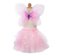 Set de papillon rose (tutu et ailes) 4-6 ans