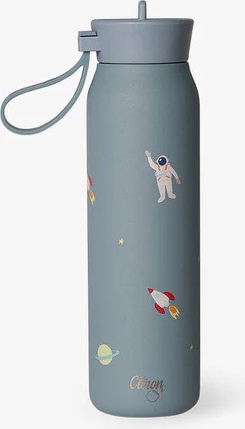 Citron - Gourde véhicule spatial Bleue (350ml)