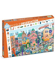 Puzzle observations 200 pcs La ville
