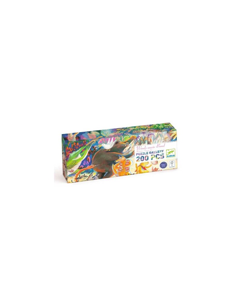 Puzzle Gallery 200pcs Woods music Band