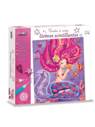 Carte à créer Sirènes scintillantes