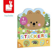 Cahier de stickers - La Forêt 18m