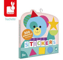 300 gommettes Formes géométriques 3ans