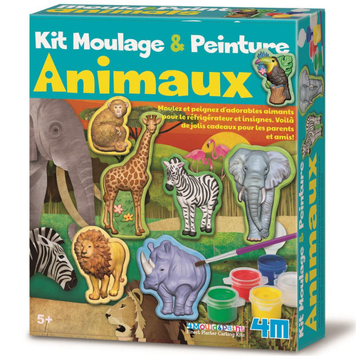 4M Kit moulage & peinture - Safari