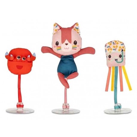 3 Personnages de bain ventouse - Jeanne