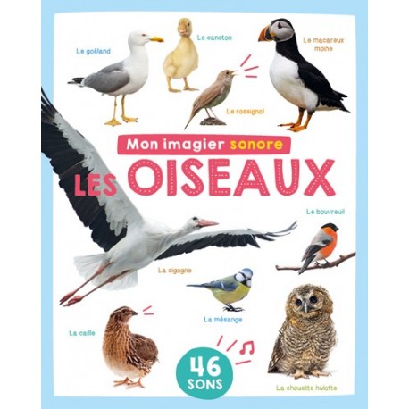 Mon imagier sonore  - Les oiseaux