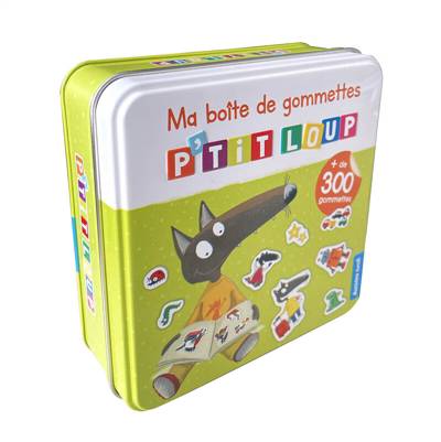 Boite de gommettes p'tit loup