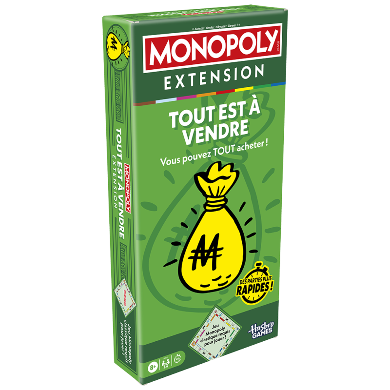 Monopoly extension -  tout est à vendre