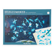 Décalcomanies des constellations