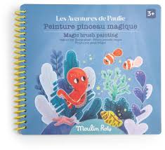 Peinture pinceau magique Les aventures de Paulie