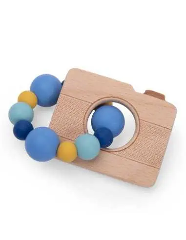 Hochet anneau de dentrition Puce et Pilou