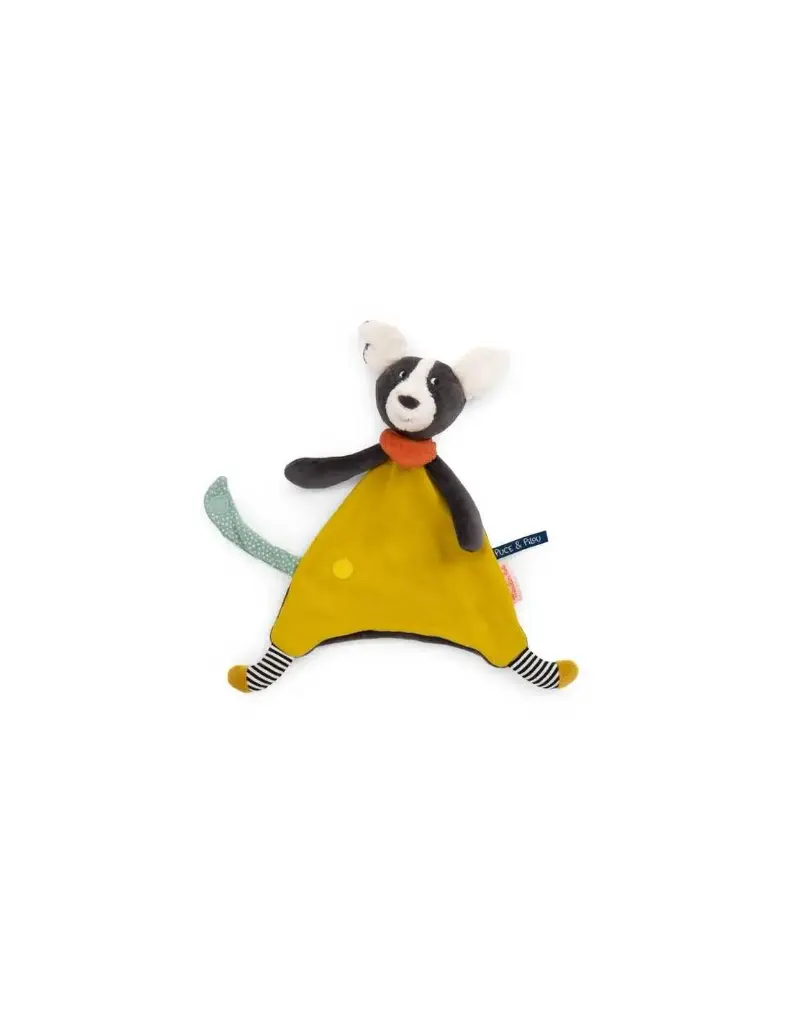 Doudou puce Jaune - Puce&Pilou