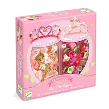 Duo de tiares Rose 