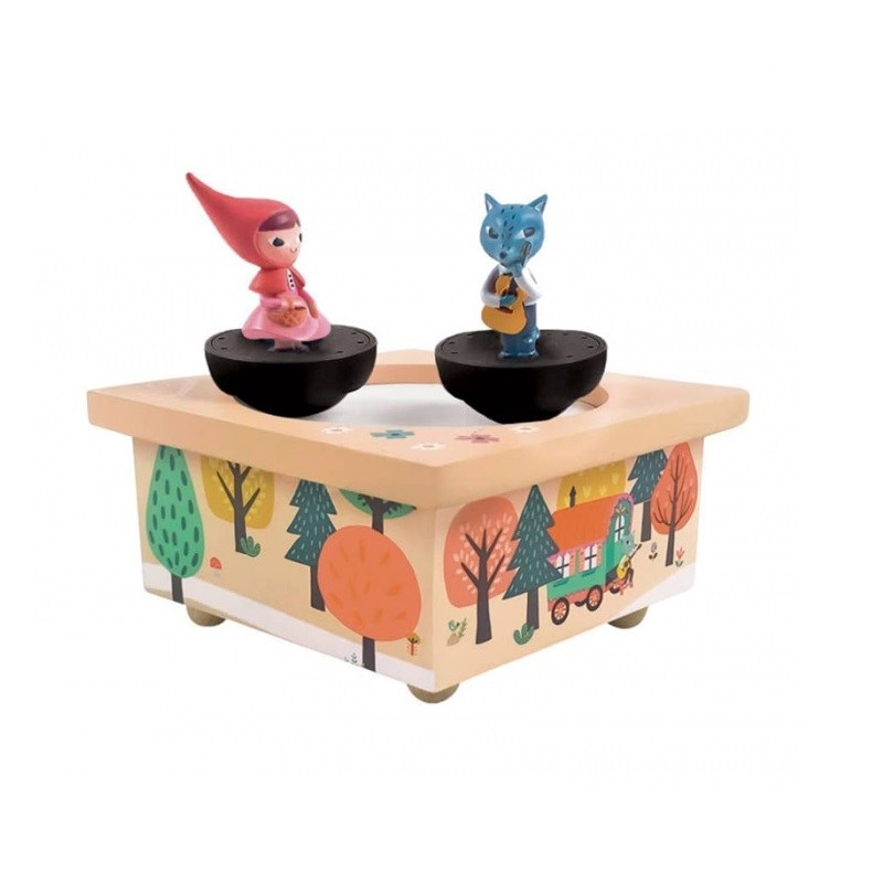 La boite à musique Dancing - Petit chaperon rouge