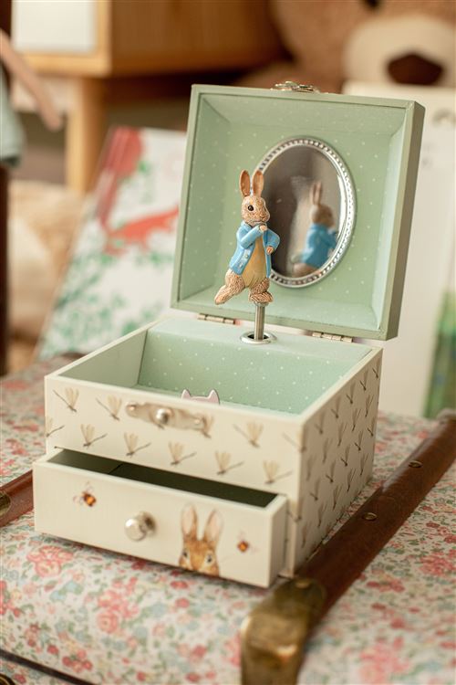 La petite boite à musique - Cube Peter Rabbit