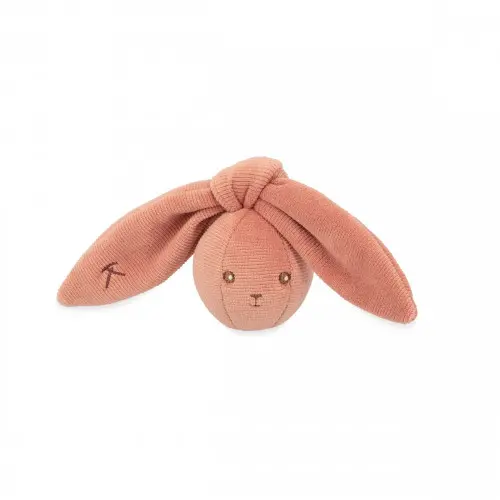Lapinoo balle hochet terracotta