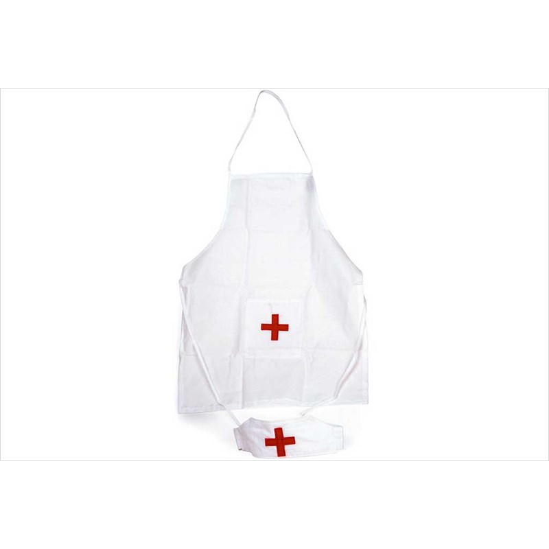 Tablier et coiffe infirmière 