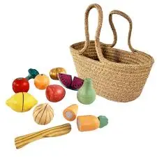 Fruit et legumes dans le panier de course 